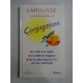   CONJUGAISON  -  Larousse 